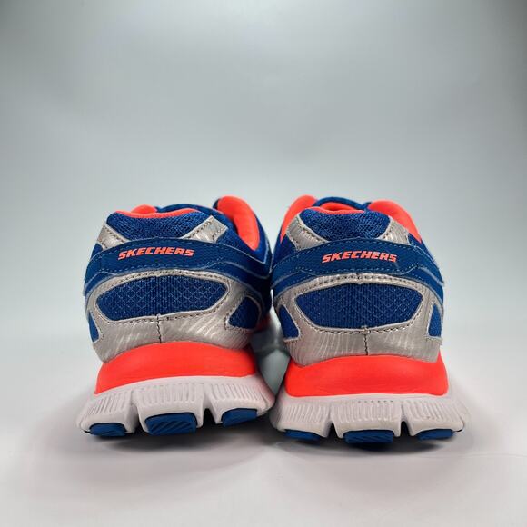 Skechers Flex Appeal Love Your Style Blue Coral Walking Shoes 11728 Women's Sz 9 - Picture 5 of 9